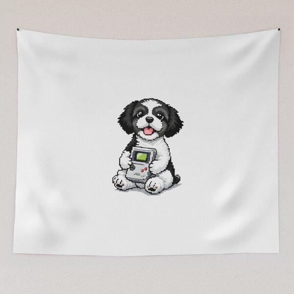 Item preview, Pixel Gamer Dog Shirt – Retro 8-Bit Puppy Gaming Tee | Cute Pixel Art Dog Lover Gift designed and sold by OreoStudio.