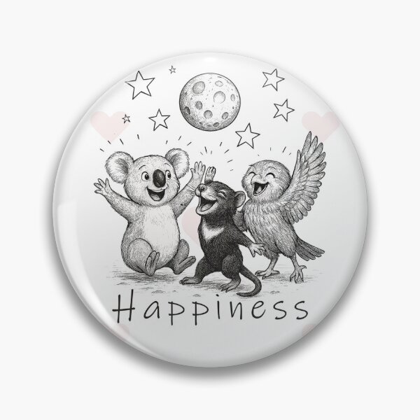 Item preview, Aussie Happiness – Koala, Tassie Devil & Owl  designed and sold by MvuuStudio.