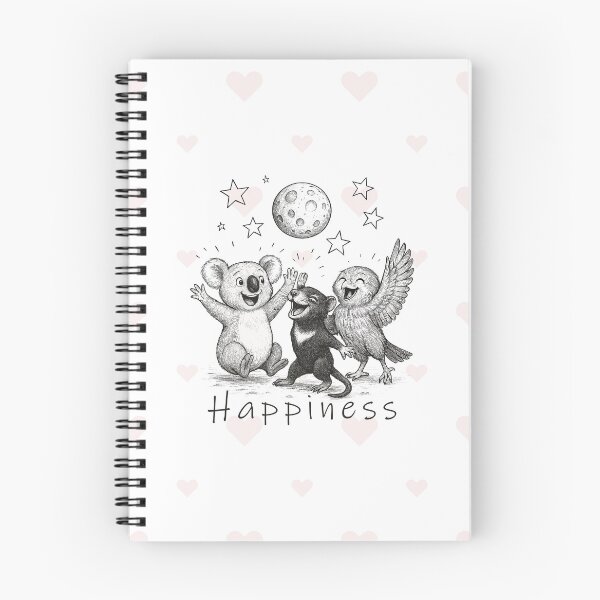 Item preview, Aussie Happiness – Koala, Tassie Devil & Owl  designed and sold by MvuuStudio.