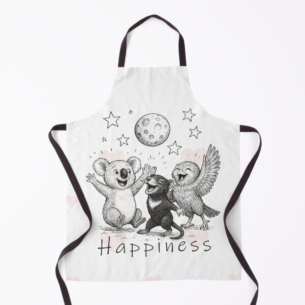 Item preview, Aussie Happiness – Koala, Tassie Devil & Owl designed and sold by MvuuStudio.