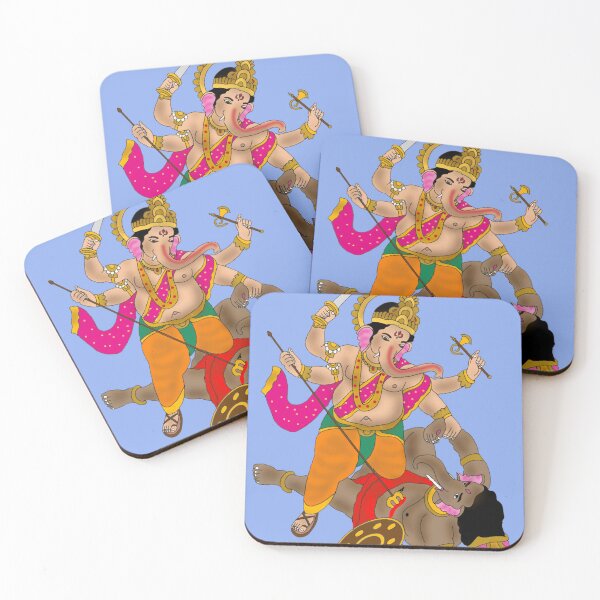 Item preview, Ganesha Design – Modern Hindu Elephant God Art designed and sold by Harshit_Digital_Arts.