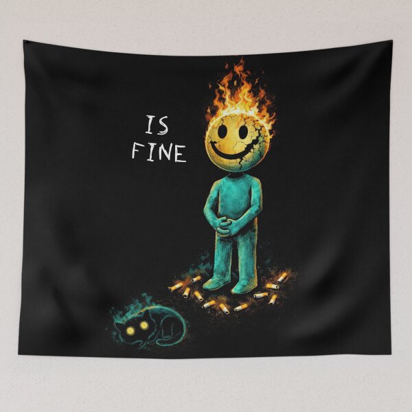 Item preview, Is Fine designed and sold by Saint Arts Studio.
