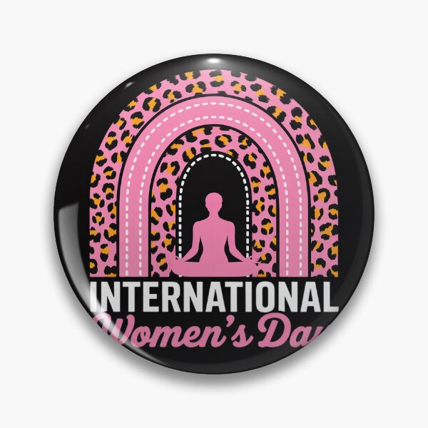 Item preview, International Women's Day 2026 Pink Leopard Rainbow designed and sold by berniceschm.