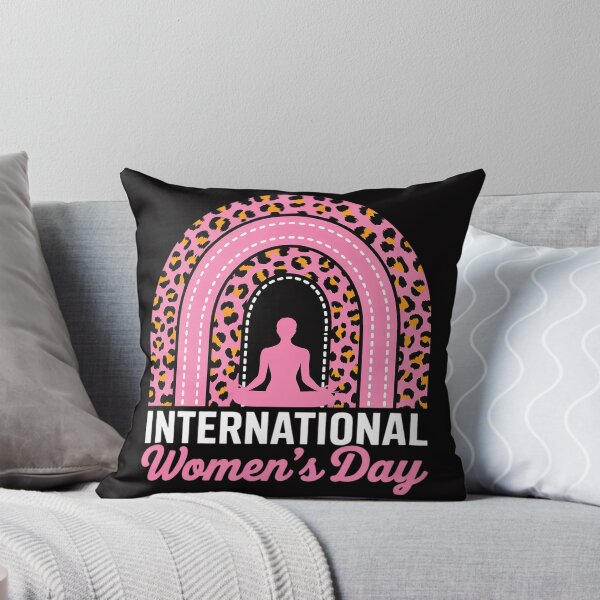 Item preview, International Women's Day 2026 Pink Leopard Rainbow designed and sold by berniceschm.