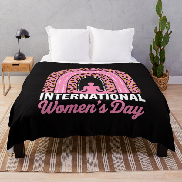 Item preview, International Women's Day 2026 Pink Leopard Rainbow designed and sold by berniceschm.