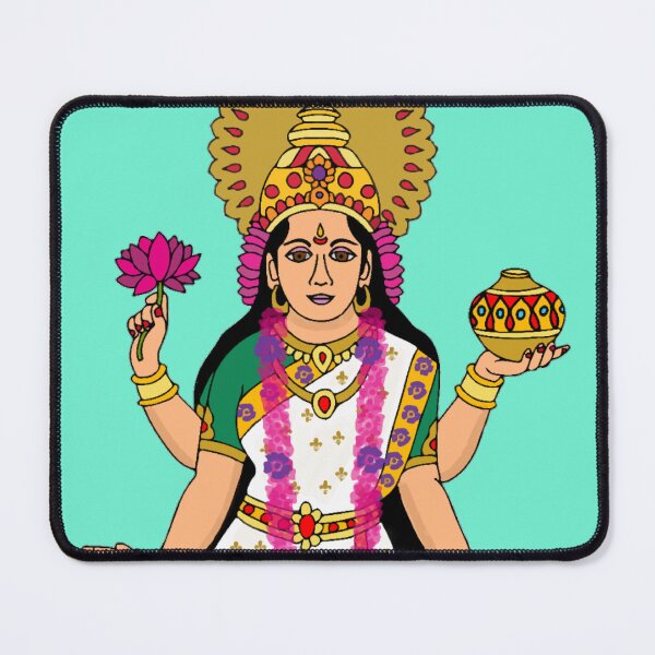 Item preview, Goddess Ganga Design – Sacred River Goddess Inspired Art designed and sold by Harshit_Digital_Arts.