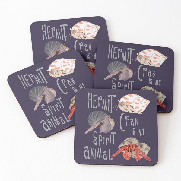 Item preview, Hermit Crab is My Spirit Animal designed and sold by Amy Hadden.