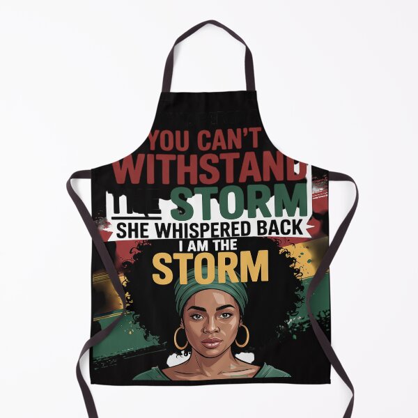 Item preview, I Am The Storm African Women Black History Month designed and sold by berniceschm.