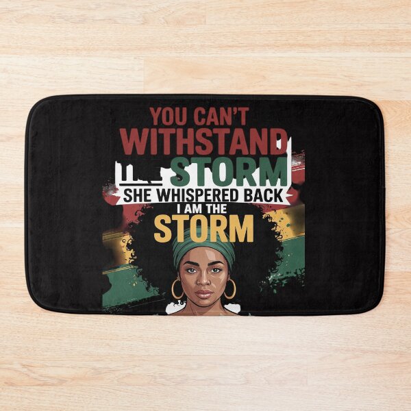 Item preview, I Am The Storm African Women Black History Month designed and sold by berniceschm.