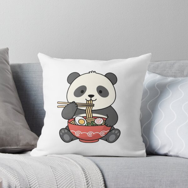 Item preview, Panda ramen noodles japanese ramen food kawaii cute adorable designed and sold by CheeseBlueprint.
