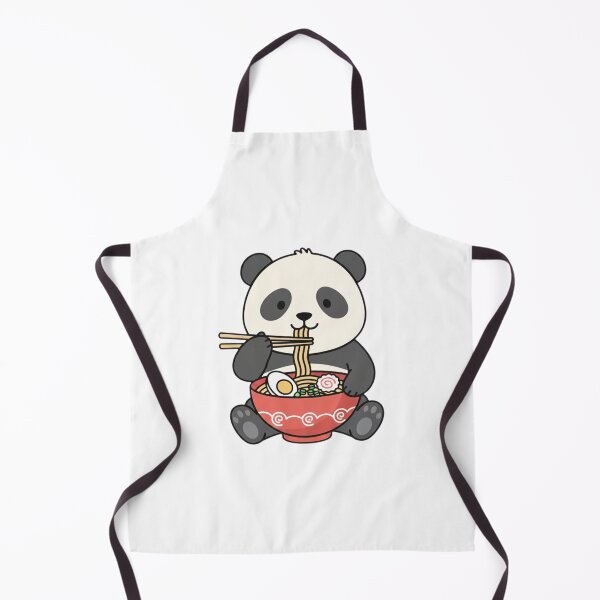 Item preview, Panda ramen noodles japanese ramen food kawaii cute adorable designed and sold by CheeseBlueprint.