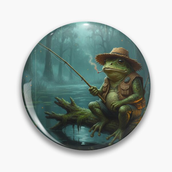 Item preview, Fishing frog designed and sold by Caseymax.