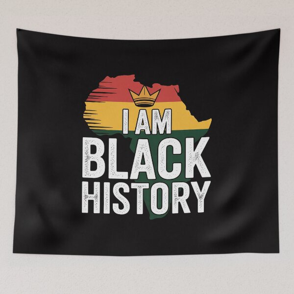 Item preview, I Am Black History Afro Crown Melanin Queen designed and sold by berniceschm.