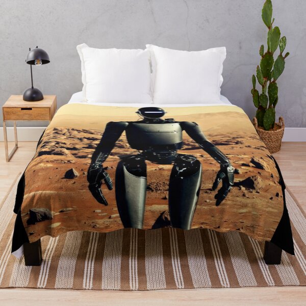 Item preview, tesla humanoid robot art designed and sold by TEEJAMBOREE.