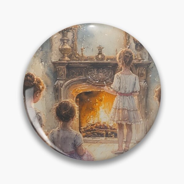 Item preview, Victorian Girl by the Fireplace designed and sold by Rees Pearse.