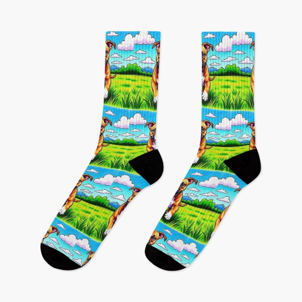 Item preview, Puppy dog playing in a field.  designed and sold by Nomad-Maynard.