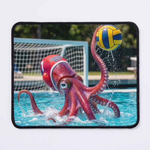 Item preview, Squid Goalie Rules the Waves designed and sold by Tridentulus.