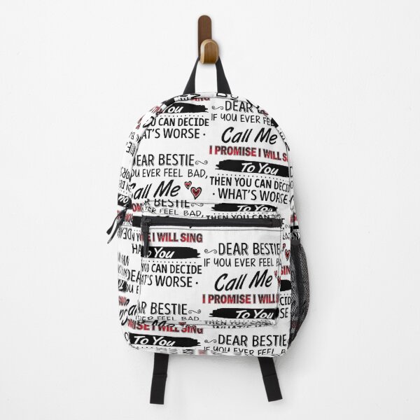 Item preview, Dear Bestie If You Ever Feel Bad Call Me I Promise I Will Saying designed and sold by jakaun.