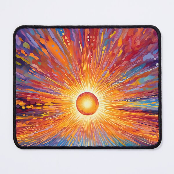 Item preview, Vibrant Fantasy Sunset Slipping Into The Blue Ocean designed and sold by DEC02.