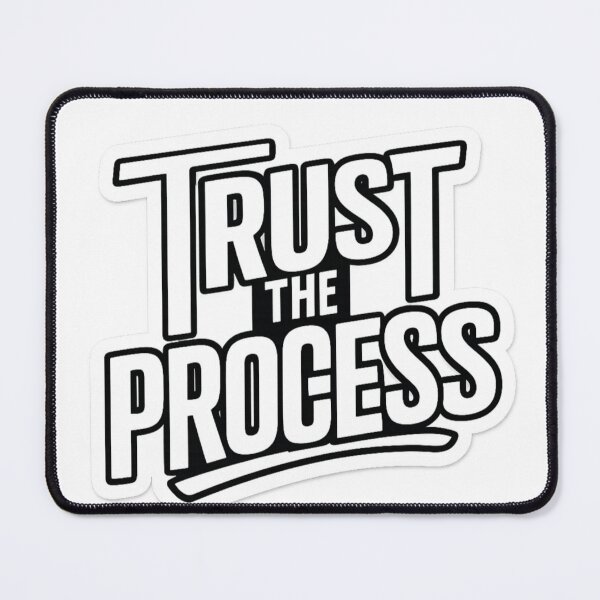 Item preview, Trust the Process - Motivational Quote Design designed and sold by harispatel62.