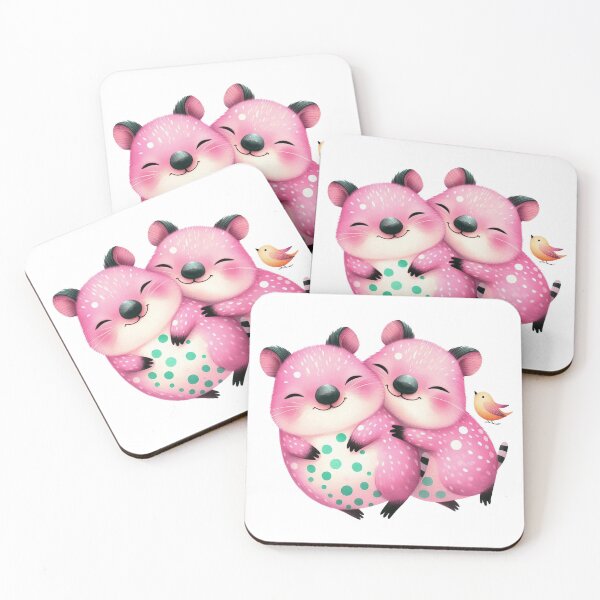 Item preview, Pink Quokkas designed and sold by Beyondnote-Art.