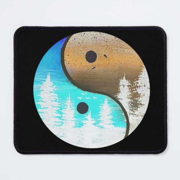 Item preview, Ying yang pine trees designed and sold by NATUREZAON.