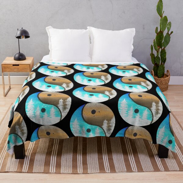 Item preview, Ying yang pine trees designed and sold by NATUREZAON.