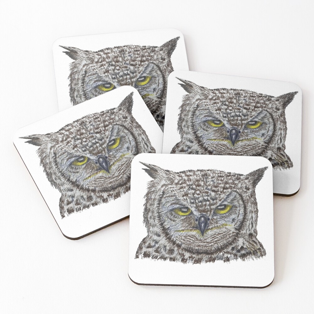 Item preview, Coasters (Set of 4) designed and sold by KHABSTRACT.