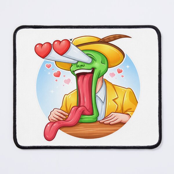 Item preview, Love-Struck Green Gentleman – Whimsical Romance Art designed and sold by ArtesioByZaber.