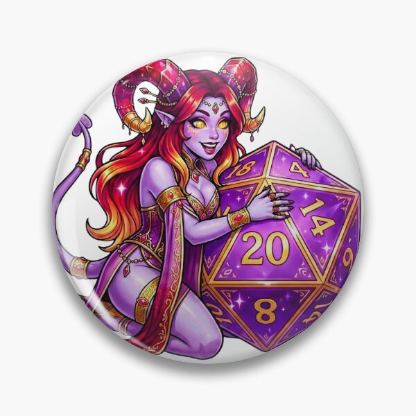 Item preview, Wild Magic Glamour: Tiefling Sorcerer Dice Goblin designed and sold by SkinnyFlatWhite.