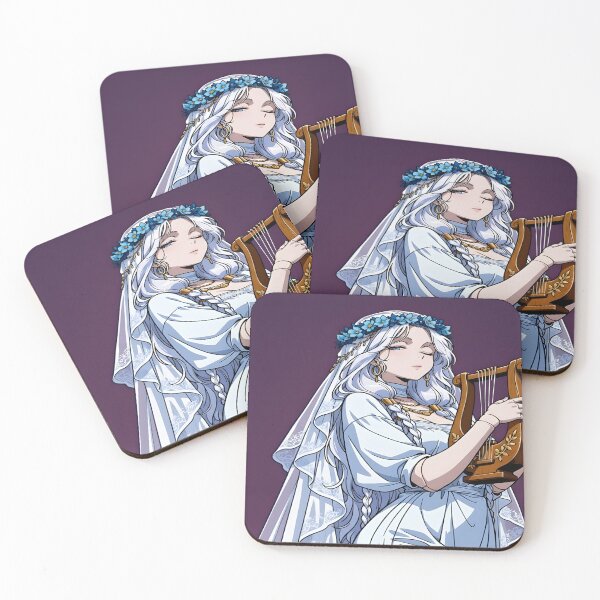 Item preview, Lunar Dream Witch – Celestial Fantasy Illustration designed and sold by Hamiceis.