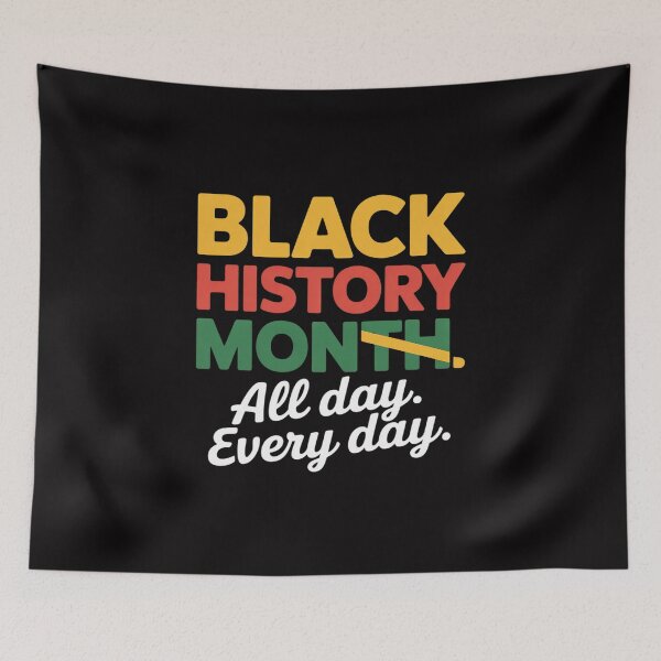 Item preview, Black History Month All Day Every Day Pride African American designed and sold by sonlylya.
