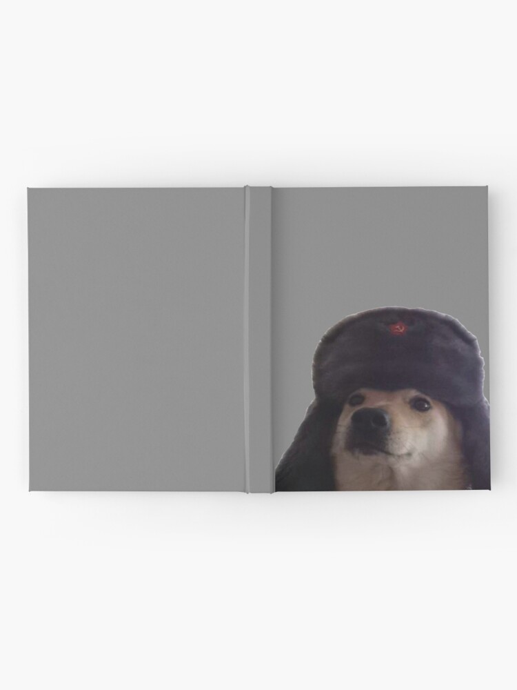 Communist Dog Hardcover Journal By Sharmo Redbubble - communist doge by ard network price rs 2 t shirt type genres all updated jun 03 2016 by brightless description shirt buy odd 2 robux doge meme on me me