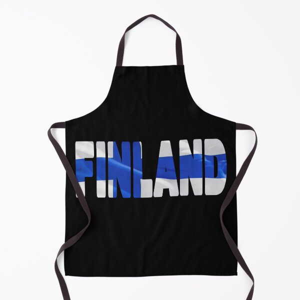 Item preview, FINLAND - Flag Flying in Wind cut to Letters Souvenir Sticker Shirt designed and sold by Adam Gormley.