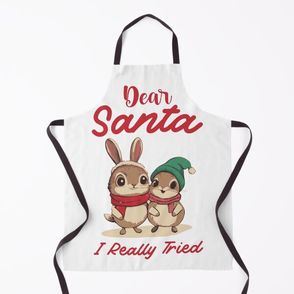 Item preview, Dear Santa, I Really Tried: Cute Bunny Christmas designed and sold by MOFAPPAREL.