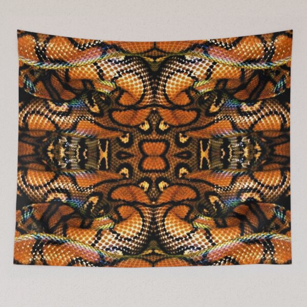 Item preview, Rainbow Boa Pattern designed and sold by MoodyMuseArt.