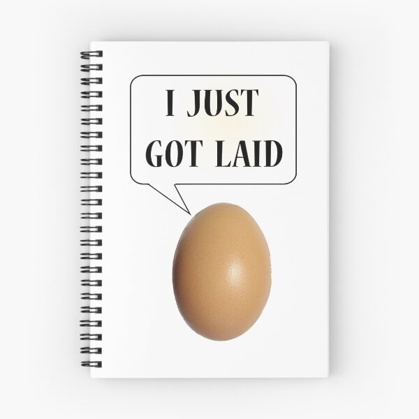 Item preview, This Egg Just Got Laid designed and sold by TrypPie.
