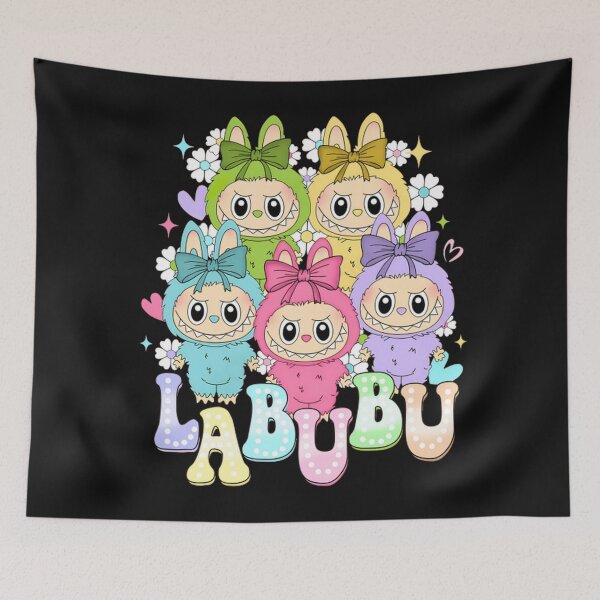 Item preview, Labubu Colorful Kawaii Monster Art Toy designed and sold by NovaNeal.