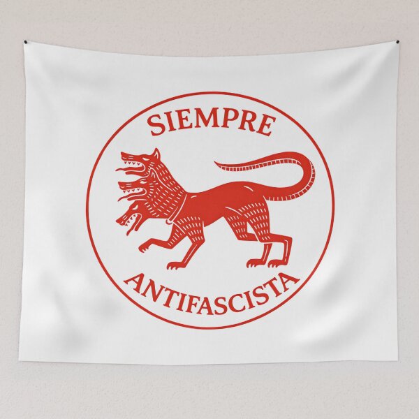 Item preview, siempre antifascista designed and sold by kirstenstration.