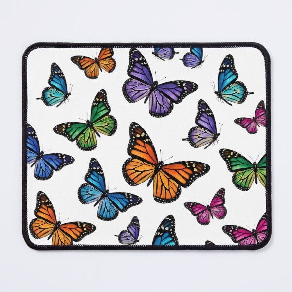 Item preview, Kaleidoscope of vibrant butterflies: natural colored wing pattern designed and sold by VibranPalette.