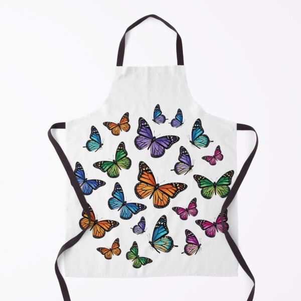 Item preview, Kaleidoscope of vibrant butterflies: natural colored wing pattern designed and sold by VibranPalette.