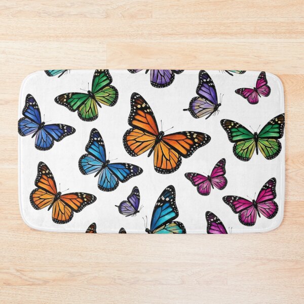 Item preview, Kaleidoscope of vibrant butterflies: natural colored wing pattern designed and sold by VibranPalette.