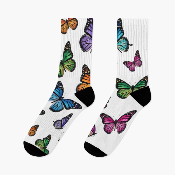 Item preview, Kaleidoscope of vibrant butterflies: natural colored wing pattern designed and sold by VibranPalette.