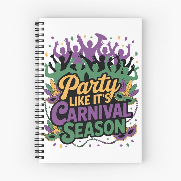 Item preview, Party Like It's Carnival Season designed and sold by Creative League Ignite.