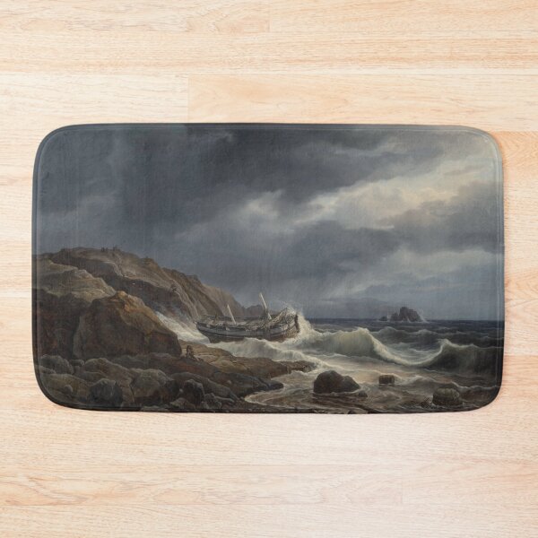 Item preview, Costal Landscape with stranded Ship, 1832 by christian morgenstern designed and sold by AngyDesigns49.