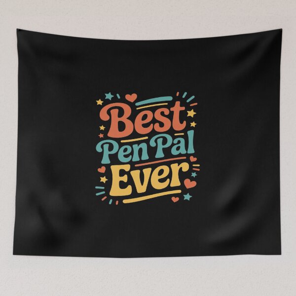 Item preview, Best Pen Pal Ever pen pal holidays birthdays teacher designed and sold by imsamaharem.