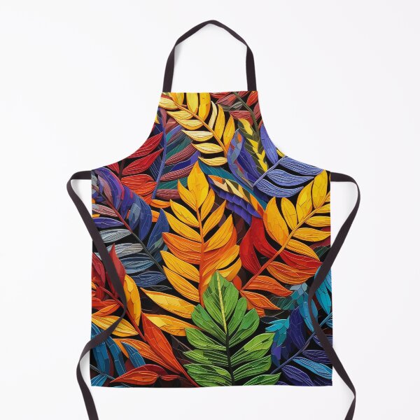 Item preview, Tropical Fantasy Palm Leaves Vibrantly Colorful Textured Pattern designed and sold by DEC02.