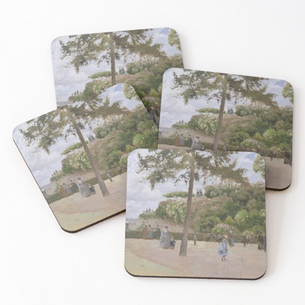 Item preview, The Public Garden at Pontoise by Camille Pissarro  designed and sold by AnimaliaStar.