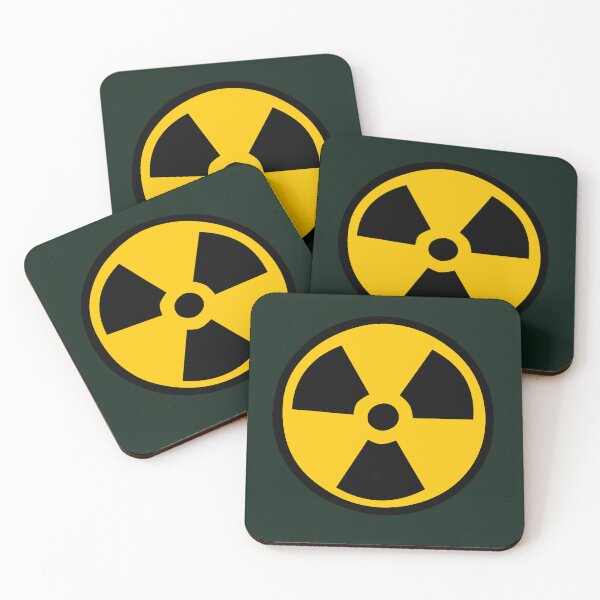 Item preview, Radiation Warning Symbol Minimal Nuclear Sign designed and sold by NNAANN.