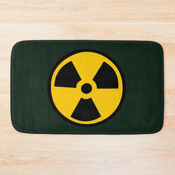 Item preview, Radiation Warning Symbol Minimal Nuclear Sign designed and sold by NNAANN.